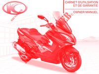 MANUALE D'USO per Kymco XCITING 400I ABS 4T EURO 4