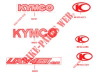 ADESIVI per Kymco KYMCO UXV 450I 4T EURO 4